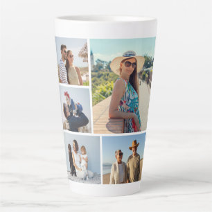 Erstellen Sie Ihre eigene 5-FotoCollage Milchtasse