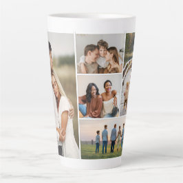 Erstellen Sie Ihre eigene 5-FotoCollage Milchtasse