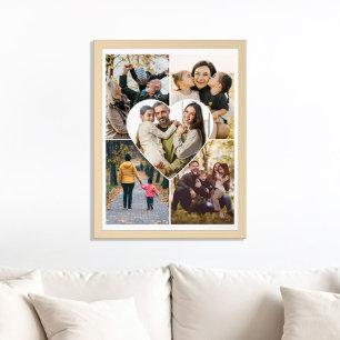 Erstellen Sie Ihre eigene 5-FotoCollage Poster