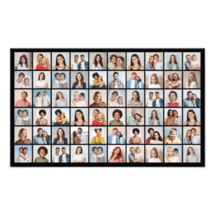 Erstellen Sie Ihre eigene 60 Foto Collage Foto Erw