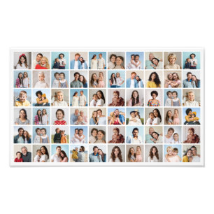 Erstellen Sie Ihre eigene 60 Foto Collage Foto Erw