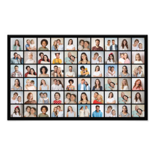 Erstellen Sie Ihre eigene 60 Foto Collage Foto Erw