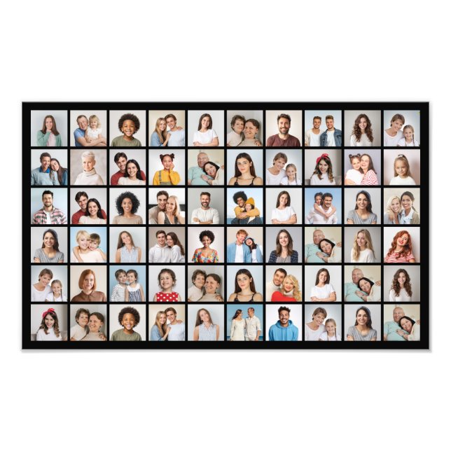 Erstellen Sie Ihre eigene 60 Foto Collage Foto Erw (Vorne)