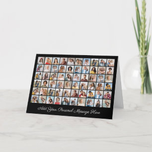 Erstellen Sie Ihre eigene 60-Foto-Collage hinzufüg Karte