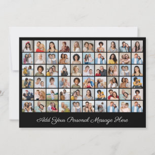 Erstellen Sie Ihre eigene 60-Foto-Collage hinzufüg Karte