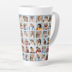 Erstellen Sie Ihre eigene 60-FotoCollage Milchtasse