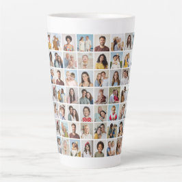 Erstellen Sie Ihre eigene 63 FotoCollage Milchtasse