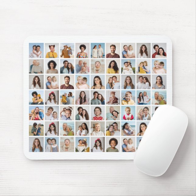 Erstellen Sie Ihre eigene 63 FotoCollage Mousepad (Mit Mouse)