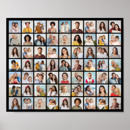 Erstellen Sie Ihre eigene 63 FotoCollage Poster