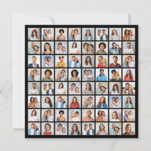 Erstellen Sie Ihre eigene 64-Foto-Collage Karte