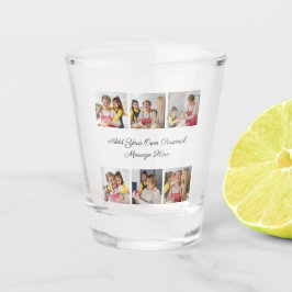 Erstellen Sie Ihre eigene 6-Foto-Collage Hinzufüge Schnapsglas