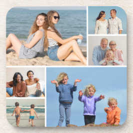 Erstellen Sie Ihre eigene 6 FotoCollage Getränkeuntersetzer