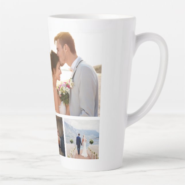 Erstellen Sie Ihre eigene 6 FotoCollage Milchtasse (Rechts)