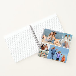 Erstellen Sie Ihre eigene 6 FotoCollage Notizbuch