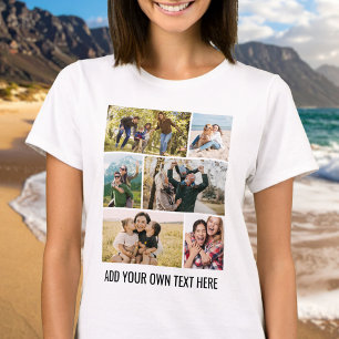 Erstellen Sie Ihre eigene 6 FotoCollage T-Shirt