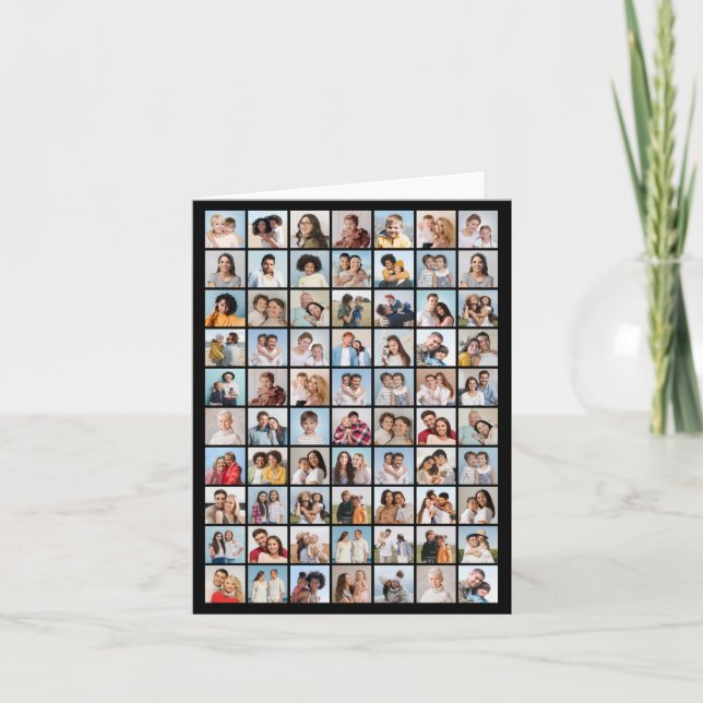 Erstellen Sie Ihre eigene 70 FotoCollage (Vorderseite)
