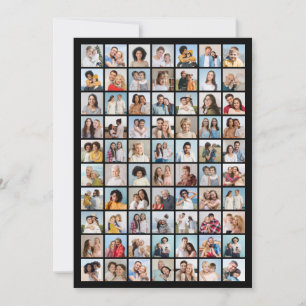Erstellen Sie Ihre eigene 70 FotoCollage Einladung