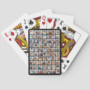 Erstellen Sie Ihre eigene 70 FotoCollage Spielkarten