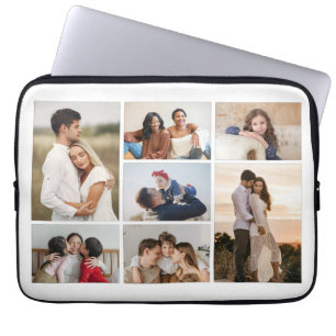 Erstellen Sie Ihre eigene 7 FotoCollage Laptopschutzhülle