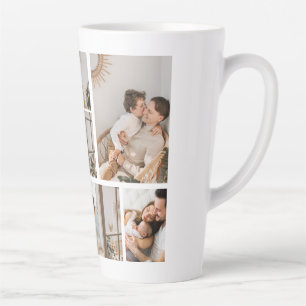 Erstellen Sie Ihre eigene 7 FotoCollage Milchtasse