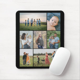 Erstellen Sie Ihre eigene 7 FotoCollage Mousepad