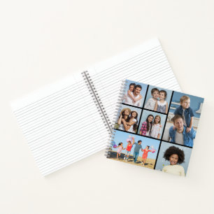 Erstellen Sie Ihre eigene 7 FotoCollage Notizbuch