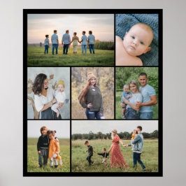 Erstellen Sie Ihre eigene 7 FotoCollage Poster