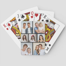 Erstellen Sie Ihre eigene 7 FotoCollage Spielkarten