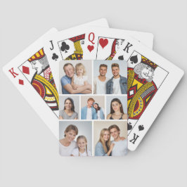 Erstellen Sie Ihre eigene 7 FotoCollage Spielkarten