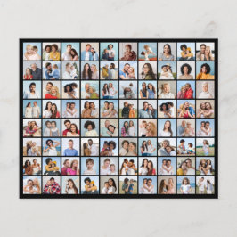 Erstellen Sie Ihre eigene 80-Bild-Collage bearbeit Flyer