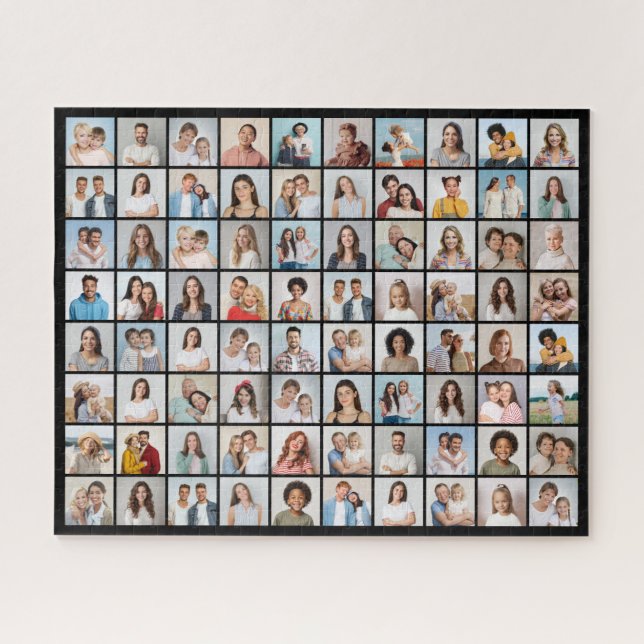 Erstellen Sie Ihre eigene 80-FotoCollage (Horizontal)