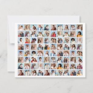 Erstellen Sie Ihre eigene 80-FotoCollage Einladung
