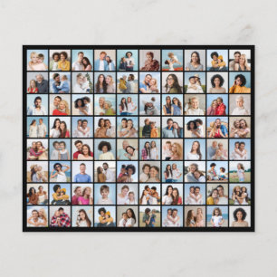 Erstellen Sie Ihre eigene 80-FotoCollage Flyer