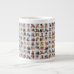 Erstellen Sie Ihre eigene 88-Foto-Collage  Jumbo-Tasse