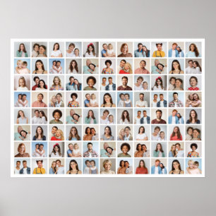 Erstellen Sie Ihre eigene 88-Foto-Collage Poster