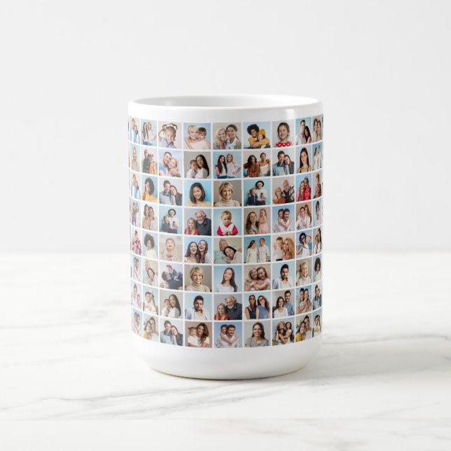 Erstellen Sie Ihre eigene 88 FotoCollage Kaffeetasse (Mittel)