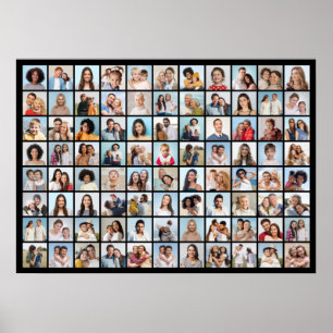 Erstellen Sie Ihre eigene 88 FotoCollage Poster