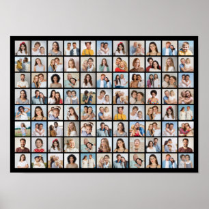 Erstellen Sie Ihre eigene 88 FotoCollage Poster