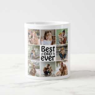 Erstellen Sie Ihre eigene 8-Foto-Collage Bester Va Jumbo-Tasse