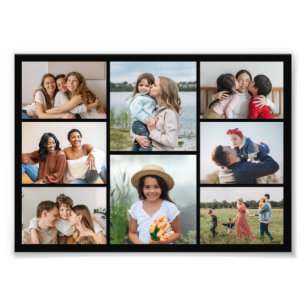 Erstellen Sie Ihre eigene 8 Foto Collage Foto Erwe