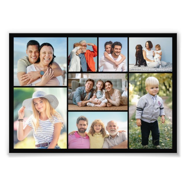 Erstellen Sie Ihre eigene 8-Foto-Foto-Erweiterung Fotodruck (Vorne)