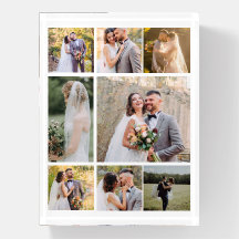 Erstellen Sie Ihre eigene 8-Foto-Hochzeitskollekti