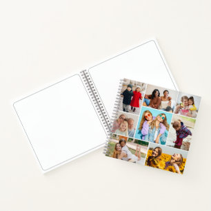 Erstellen Sie Ihre eigene 8 FotoCollage Notizbuch
