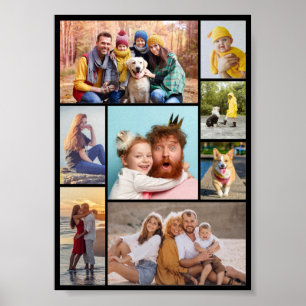 Erstellen Sie Ihre eigene 8 FotoCollage Poster