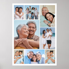Erstellen Sie Ihre eigene 8 FotoCollage Poster