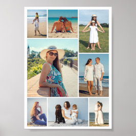 Erstellen Sie Ihre eigene 8 FotoCollage Poster