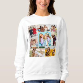 Erstellen Sie Ihre eigene 8 FotoCollage Sweatshirt