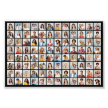 Erstellen Sie Ihre eigene 96 Foto Collage Foto Erw