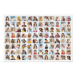 Erstellen Sie Ihre eigene 96 Foto Collage Foto Erw