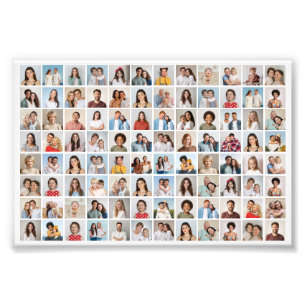 Erstellen Sie Ihre eigene 96 Foto Collage Foto Erw